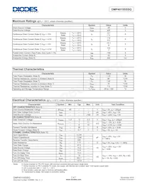 DMP4015SSSQ-13 Datasheet Pagina 2