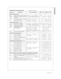 FDC6036P_F077 Datasheet Page 2
