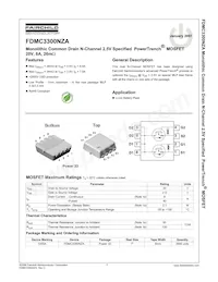 FDMC3300NZA Datenblatt Cover
