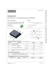 FDY2001PZ Datasheet Cover