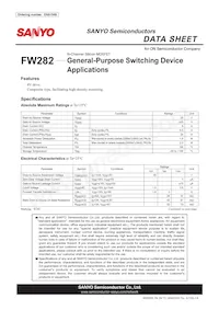FW282-TL-E數據表 封面