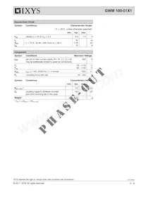GWM100-01X1-SMD Datasheet Page 2