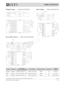 GWM120-0075P3-SMD Datasheet Pagina 3