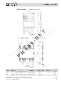 GWM120-0075X1-SMDSAM Datasheet Page 3