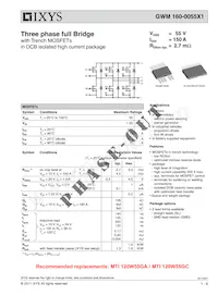 GWM160-0055X1-SMDSAM Datasheet Cover