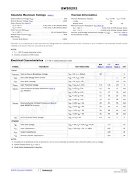 GWS9293 Datasheet Page 3