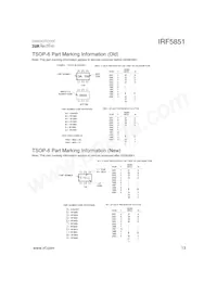 IRF5851TR Datasheet Page 13