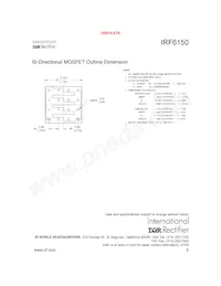 IRF6150 Datasheet Page 3
