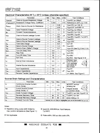 IRF7102 Datasheet Page 2
