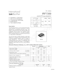 IRF7389TR Datasheet Cover