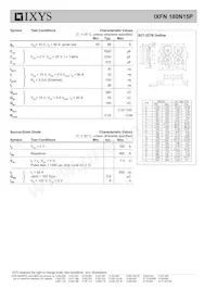 IXFN180N15P Datasheet Page 2