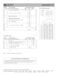 IXFN320N17T2 Datasheet Page 2