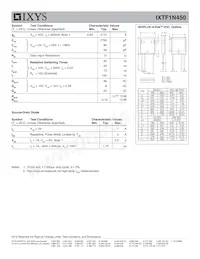 IXTF1N450 Datasheet Page 2