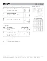 IXTN170P10P Datasheet Page 2