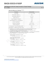 MAGX-000035-01000P數據表 頁面 3