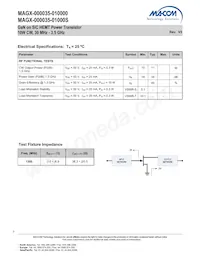 MAGX-000035-01000S Datasheet Page 3