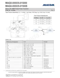MAGX-000035-01500S Datasheet Page 4