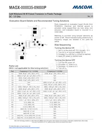 MAGX-000035-09000P Datasheet Page 4