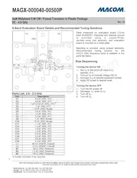 MAGX-000040-00500P Datasheet Page 5