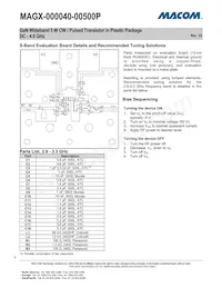 MAGX-000040-00500P Datasheet Pagina 5