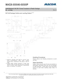 MAGX-000040-00500P Datasheet Pagina 6