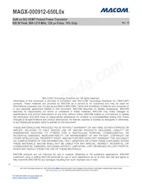MAGX-000912-650L0S Datasheet Page 10
