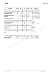 MP6M11TCR Datasheet Page 3