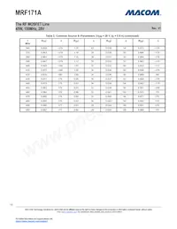 MRF171A Datenblatt Seite 13