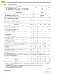 MRF8S9120NR3 Datasheet Page 2