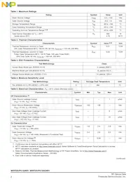 MRFE6VP5150NR1 Datasheet Page 2