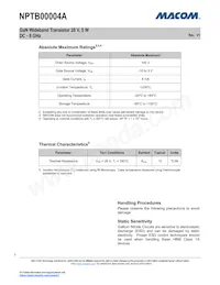 NPTB00004A Datasheet Page 3