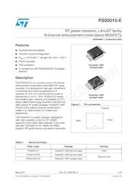 PD20015S-E Datasheet Cover