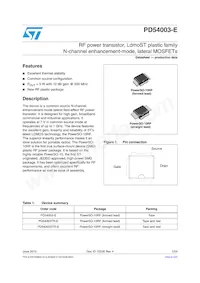 PD54003S-E Datasheet Copertura