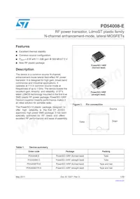 PD54008-E Datasheet Cover