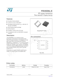 PD54008L-E Datasheet Copertura
