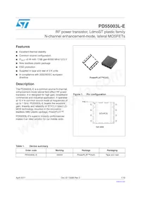 PD55003L-E Datasheet Copertura