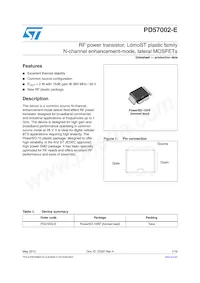 PD57002S-E Datasheet Cover