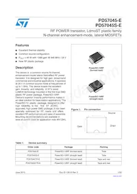 PD57045S-E Datasheet Cover