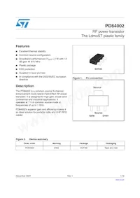 PD84002 Datasheet Cover