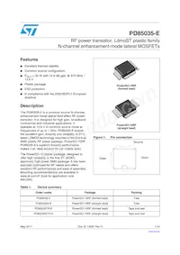 PD85035S-E Datasheet Cover