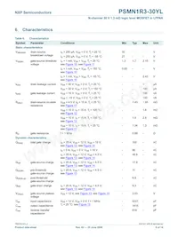 PSMN1R3-30YL Datasheet Pagina 6