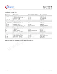 PTFA191001F V4 R250 Datasheet Page 7