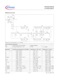 PTFA212401F V4 R250 Datasheet Page 7