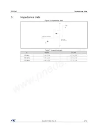 SD2943W Datasheet Page 5