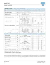 SI1551DL-T1-GE3 Datasheet Page 2