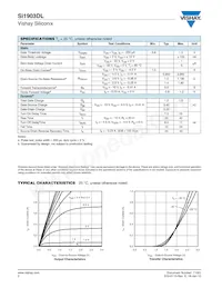 SI1903DL-T1-GE3 Datasheet Page 2