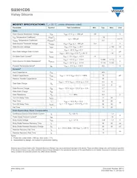 SI2301CDS-T1-E3 Datasheet Page 2