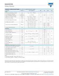 SI2323CDS-T1-GE3 Datasheet Page 2