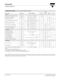 SI2325DS-T1-GE3 Datasheet Page 2