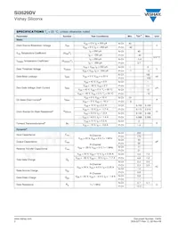 SI3529DV-T1-GE3 Datasheet Page 2